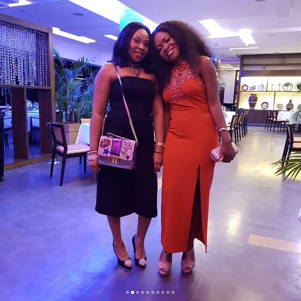 Photos from Seyi Law and his wife's anniversary dinner