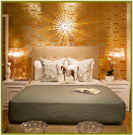 DORMITORIOS CON DORADO GOLD DECORATION by dormitorios.blogspot.com
