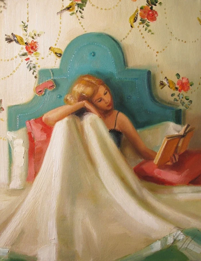 Janet Hill | Canadian painter | Vintage glamour