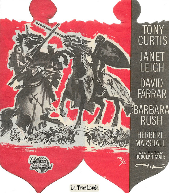 Coraza Negra - Programa de cine - Tony Curtis - Janet Leigh