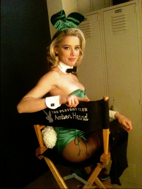 Amber Heard On The Set Of NBCs The Playboy Club photo pic