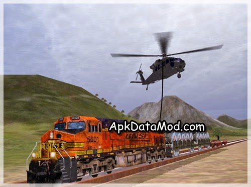 Helicopter Sim Pro picking train