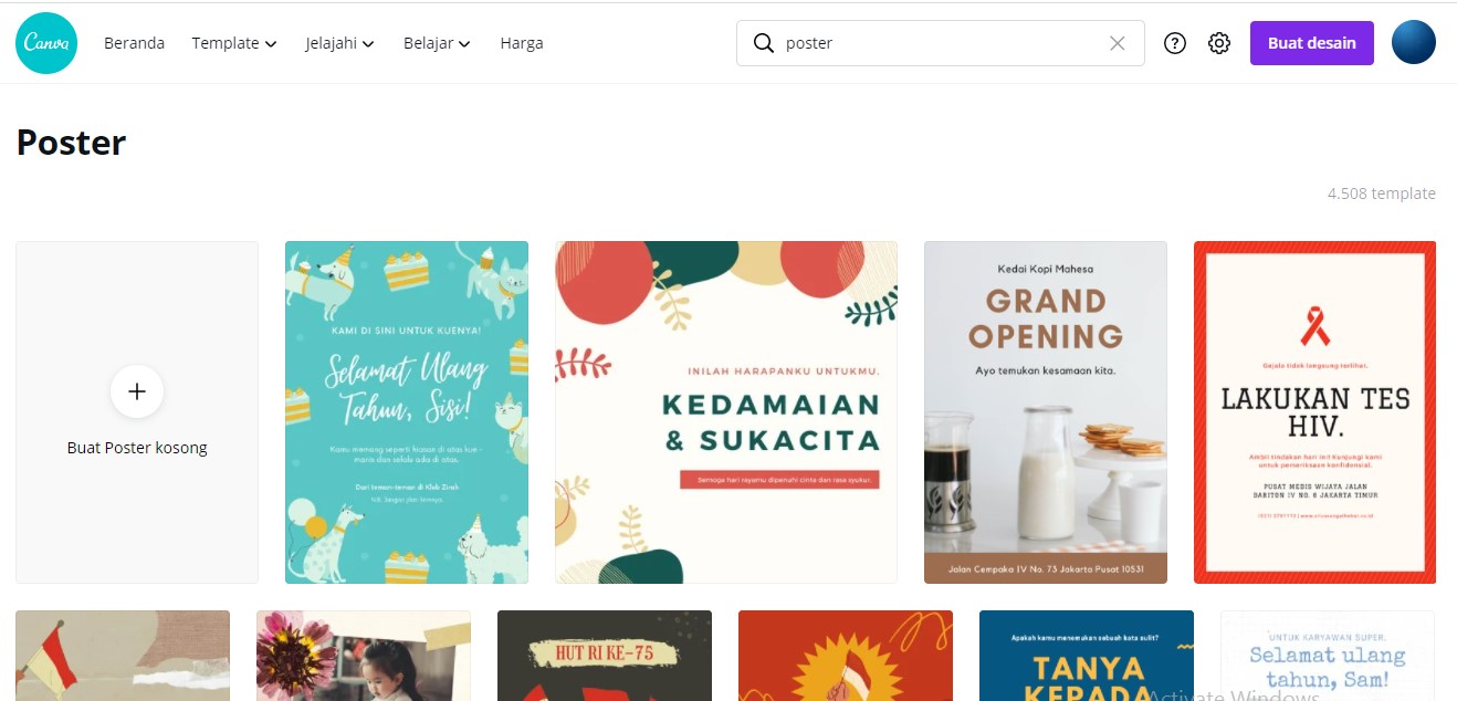 Membuat dan Menjual Poster di Canva: Panduan Lengkap