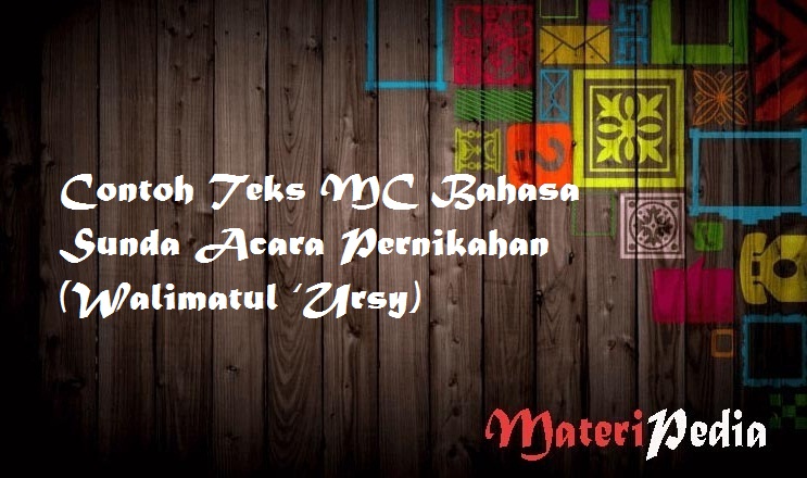 Mc bahasa sunda singkat