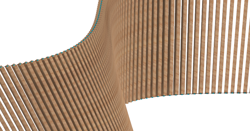 Revit Peeler ルーバー アダプティブ