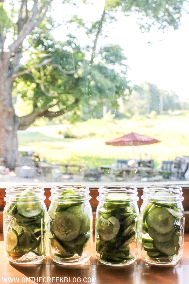 Making & Canning Pickles | On The Creek Blog