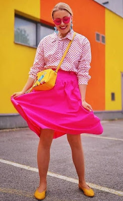 Pink skirt and top Pink skirt and Top Combination