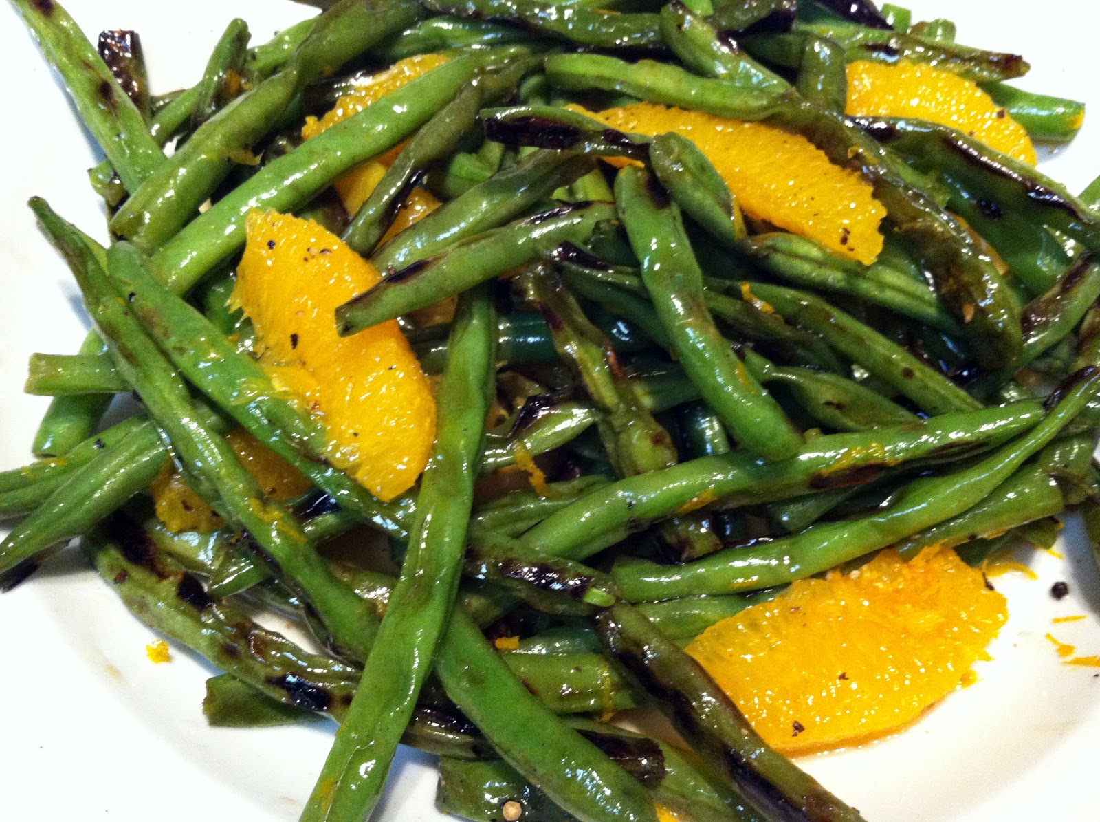 Skillet Green Beans with Orange