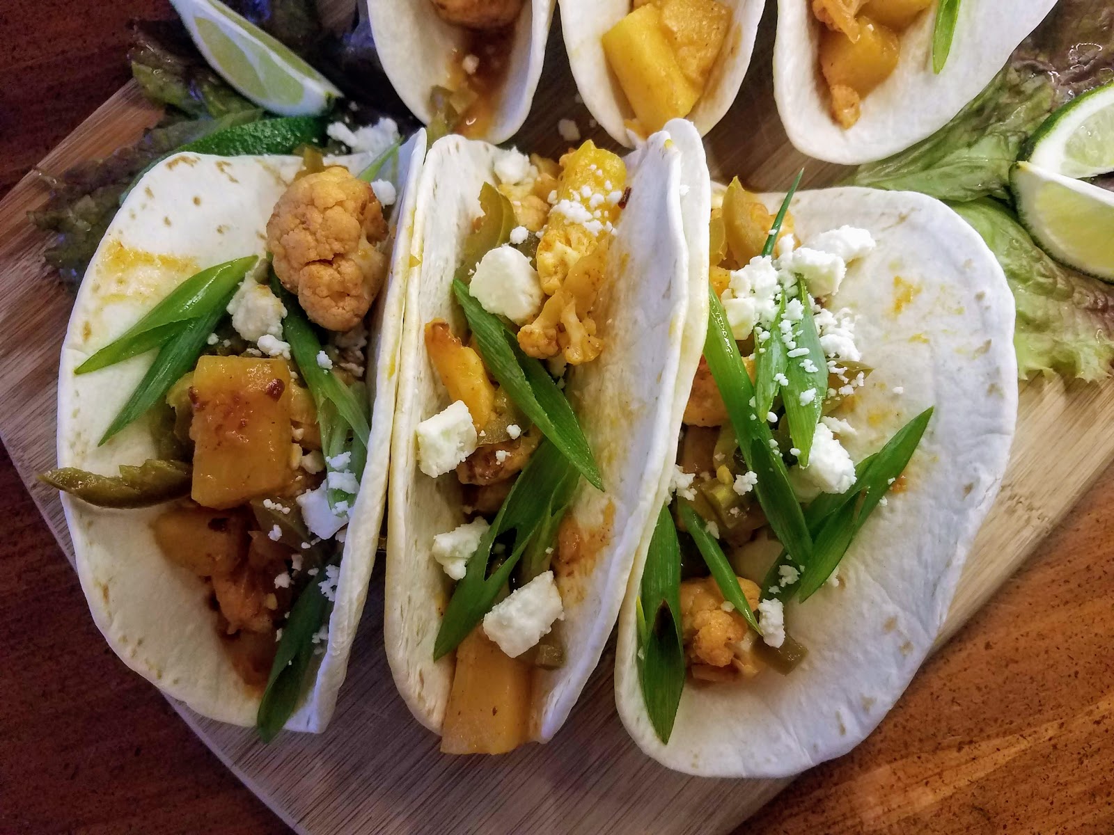 Cauliflower Taco Al Pastor