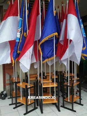 Jasa Tiang Bendera Pataka Besi Lengkap Dengan Dudukan di Jabodetabek Terbaik