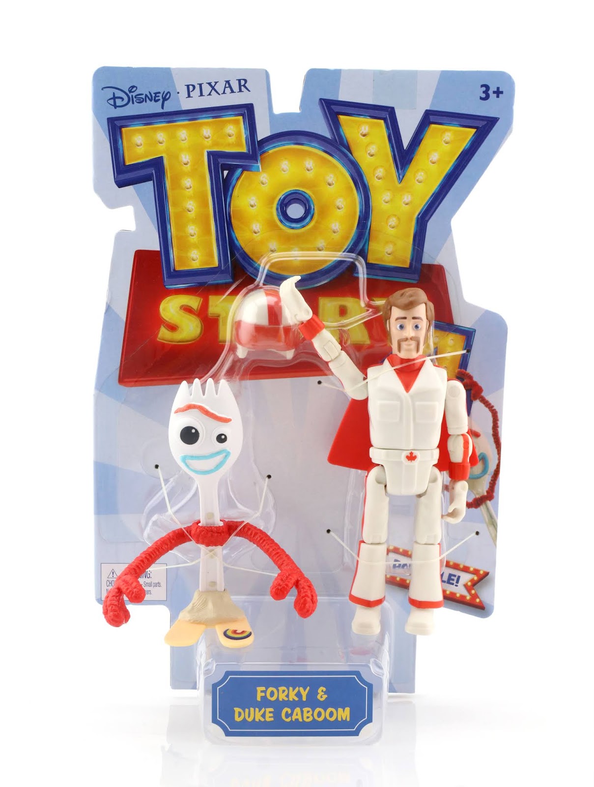 Disney Pixar Toy Story Forky & Duke Caboom Figure