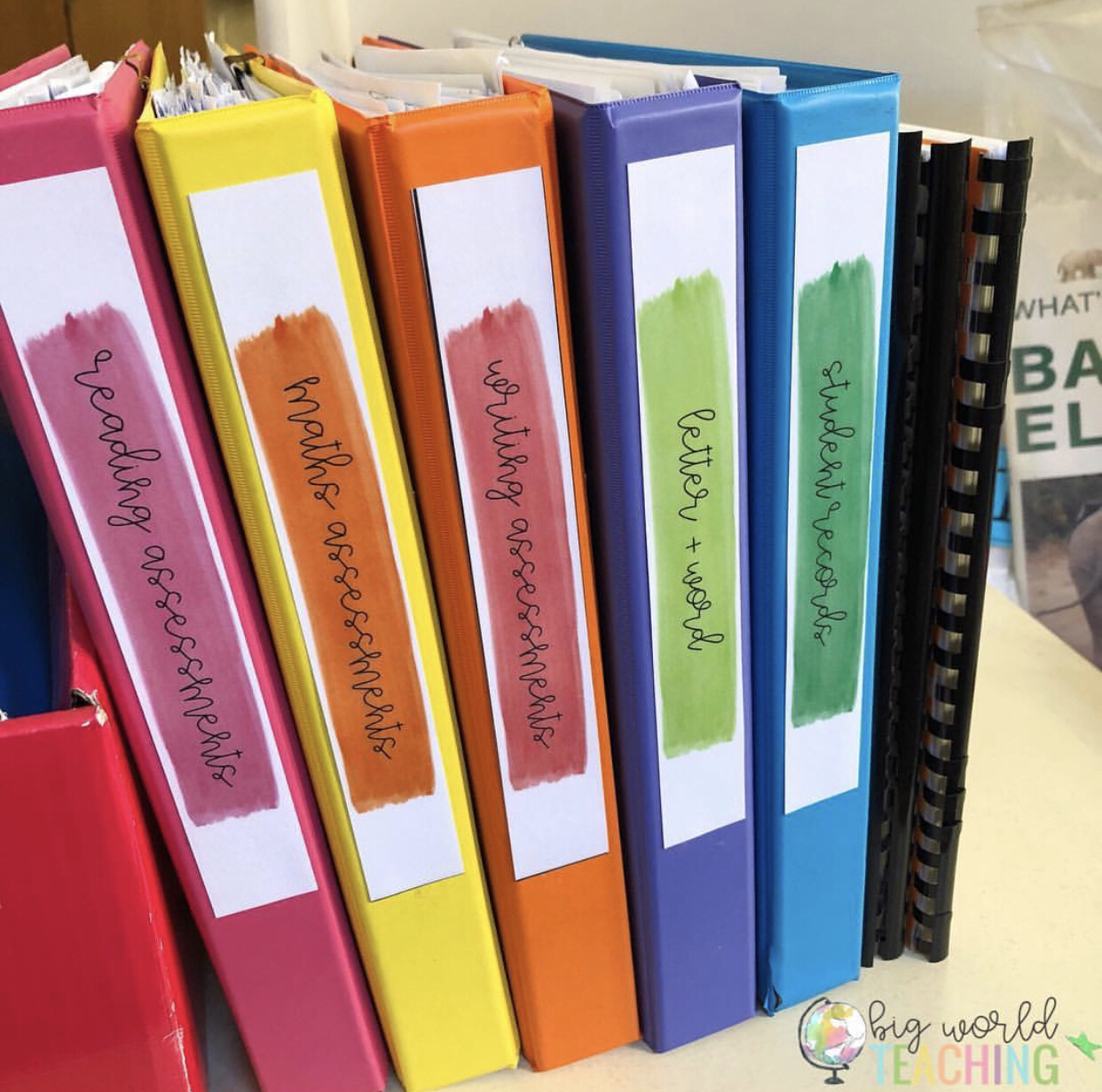 How To Organise The Perfect Teacher Binders! Big World Teaching
