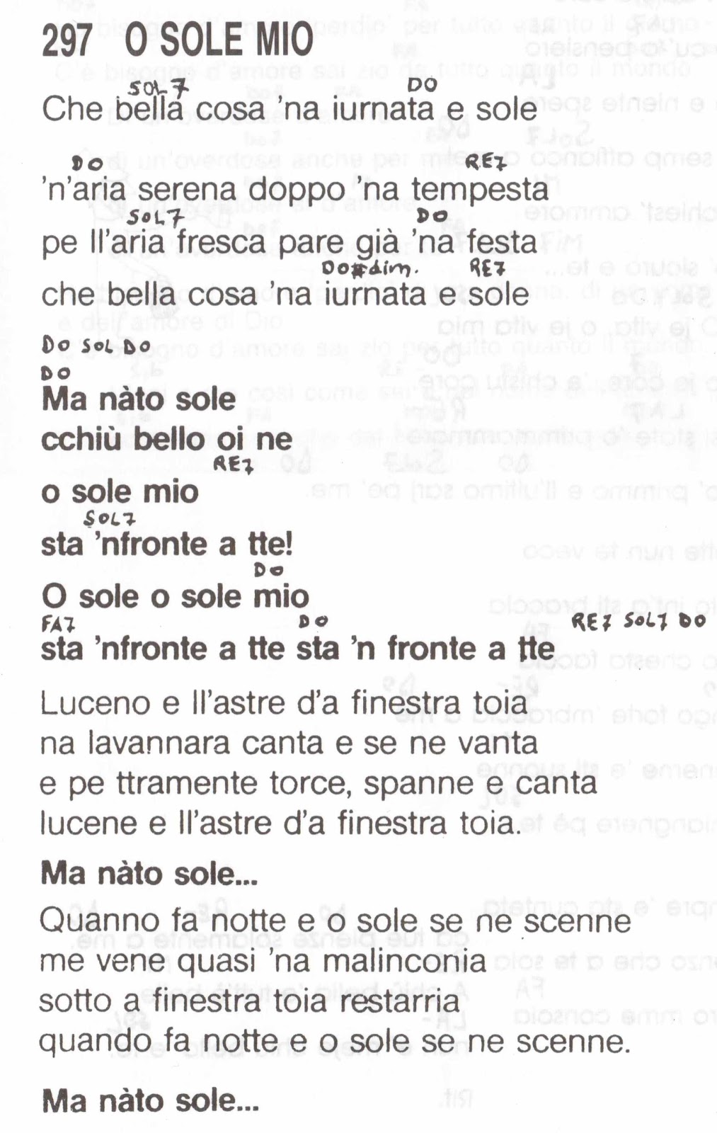 BODI SONČEK 19 O SOLE MIO (Canto napoletano Revival)