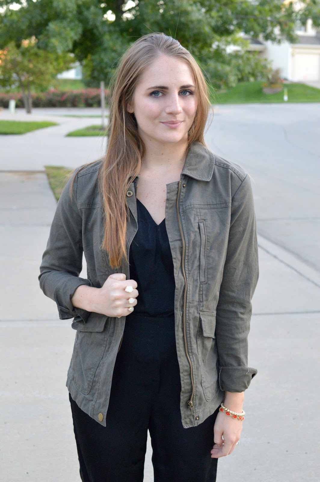 A Memory Of Us how to dress down a jumpsuit A Kansas City Fashion Blog