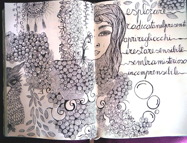Journaling my mind 0o - Maria Bonelli Art de Cor