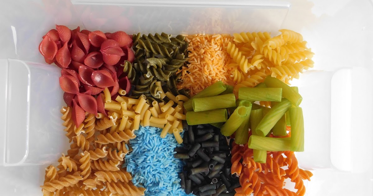 Separating pasta and rice