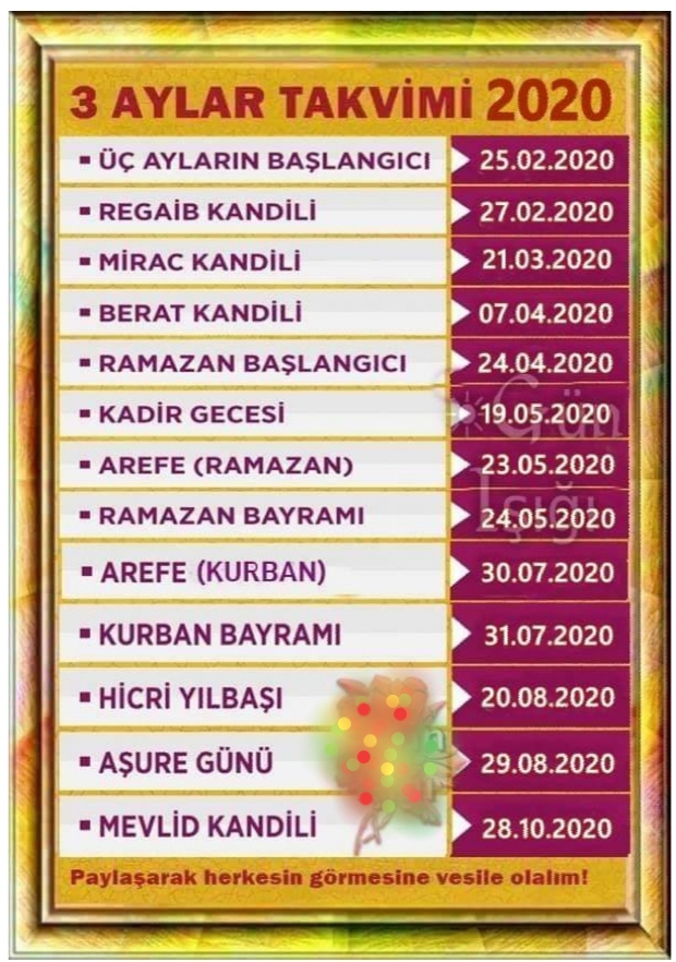 Murat Mesut Regaib Kandili 1441/2020