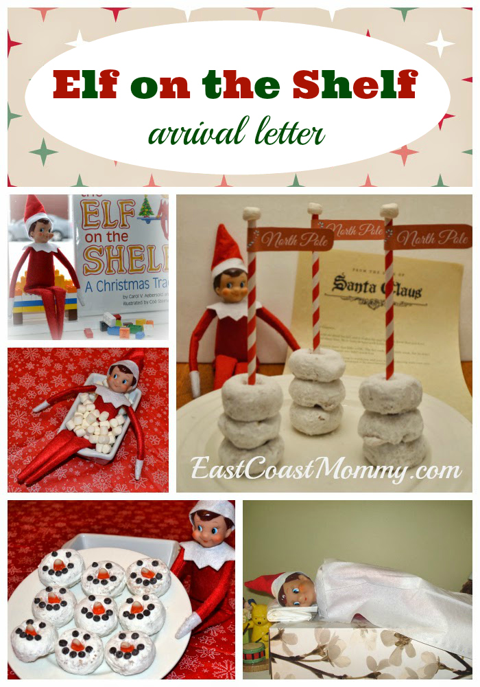 East Coast Mommy Elf on the Shelf Letter from Santa announcing his