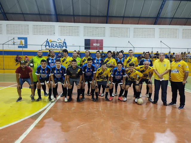 Começou o Campeonato Municipal de Futsal Ararense