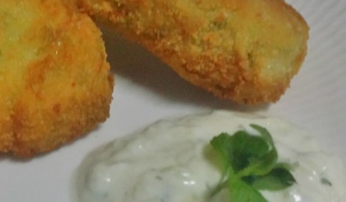 Kolokizokeftedes (croquetas Griegas)
