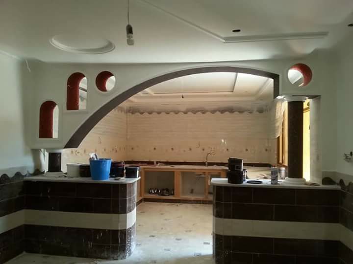 اقواس جبسية مغربية للمداخل والممرات المودرن والحديثة