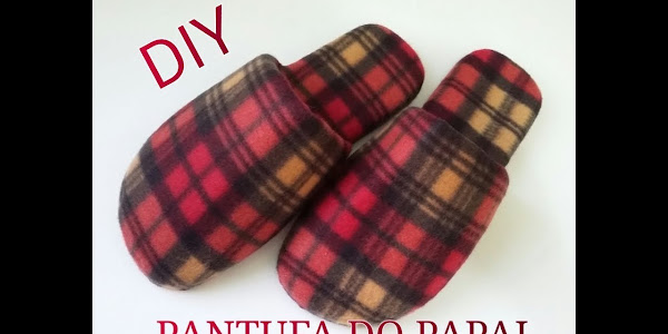 Pantufa do Papai : Sapatinho de Tecido SOFT com PAP  