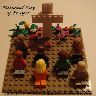 LEGO style National Day of Prayer, Building Legos with Christ