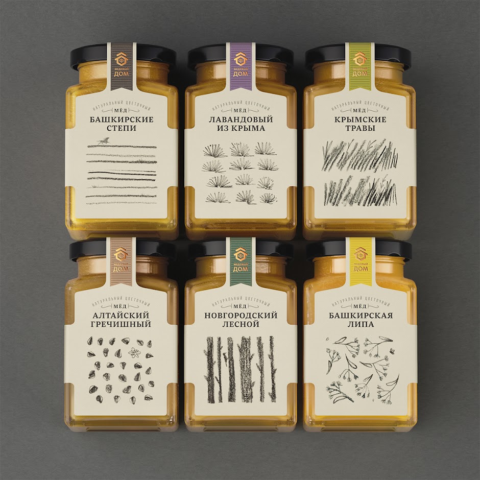 Honey House on Packaging of the World Creative Package Design Gallery