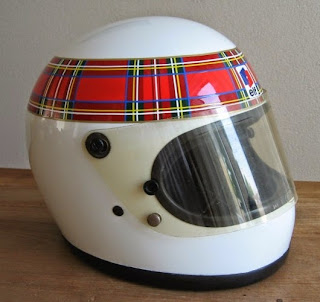 Il casco "kilt" di Jackie Stewart