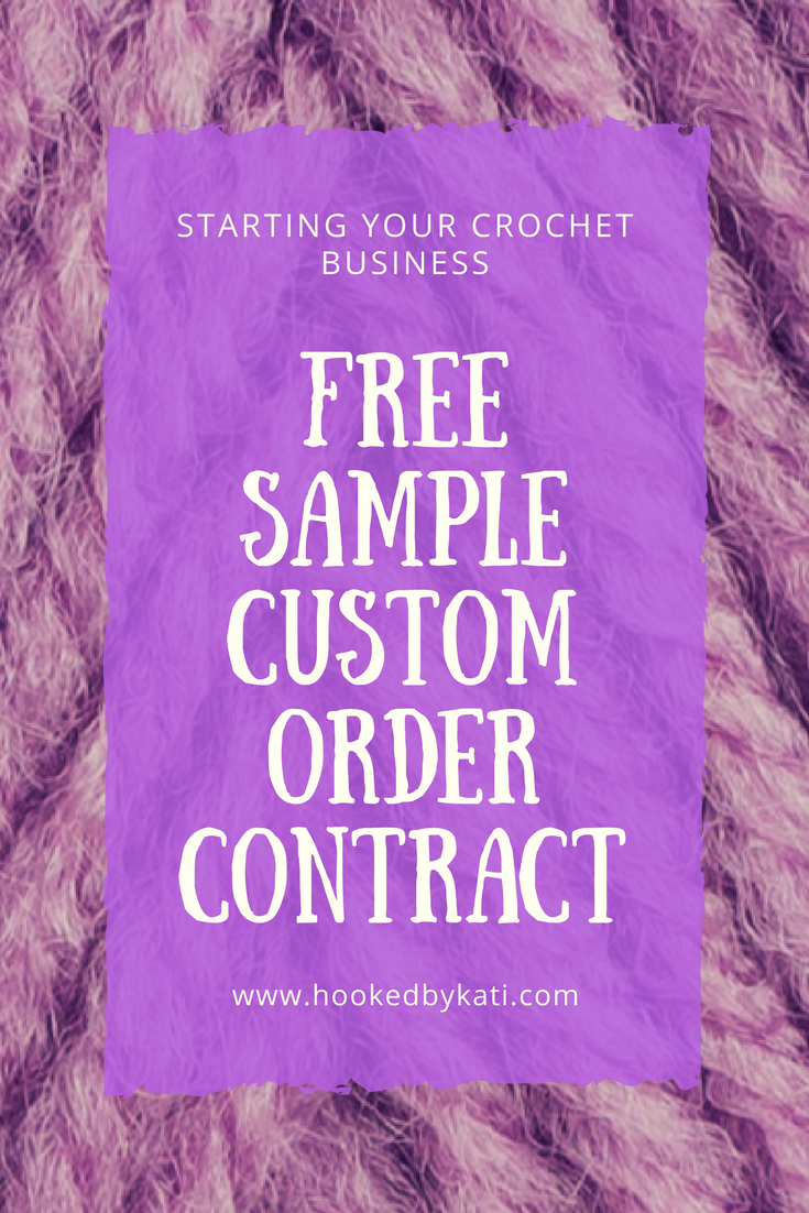 Custom Order Contracts Hooked by Kati