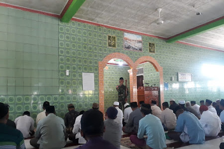  The management of the Fisabilillah Mosque did not expect that the Kostrad soldiers were good at lecturing