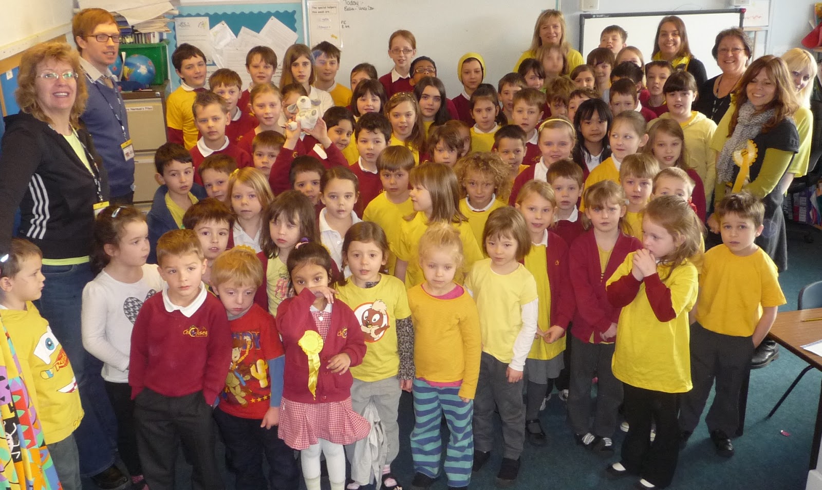 Cholsey Primary School Celebration of Learning It's a close race!