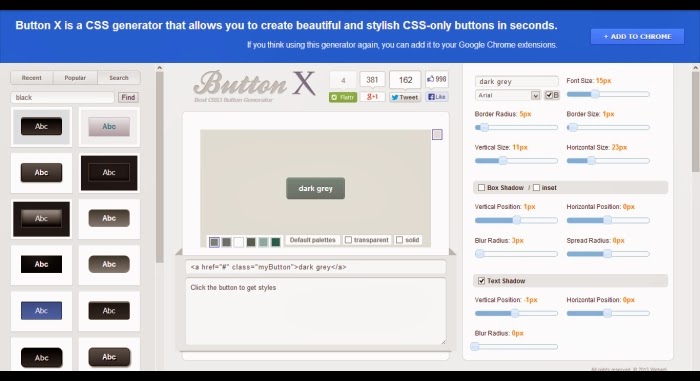 How to make Button in Blogger using Pure CSS | Perfect Blogger Tricks
