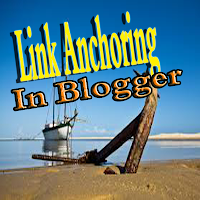 link anchoring in blogger