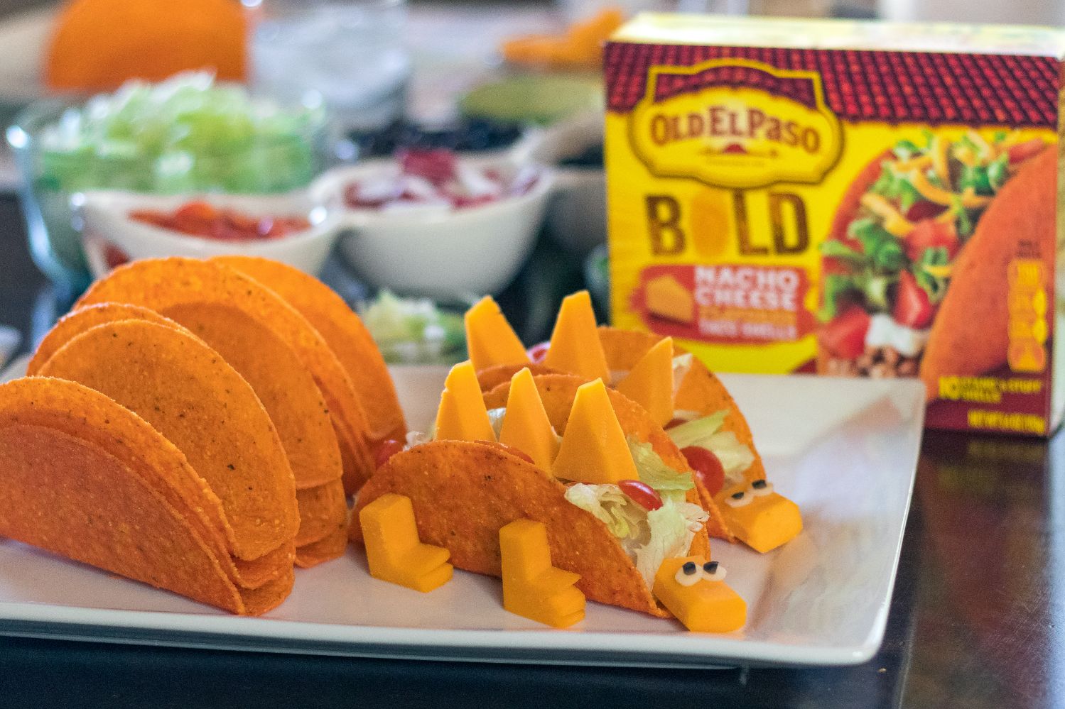 Lunchbox Dad Slow Cooker Beef Barbacoa Dinosaur Tacos for Family