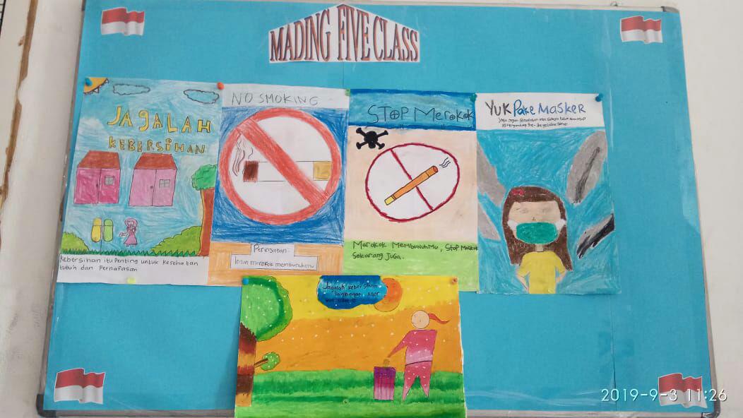 SD Juara Cinta IPC Pembelajaran Kelas 5 Membuat Poster