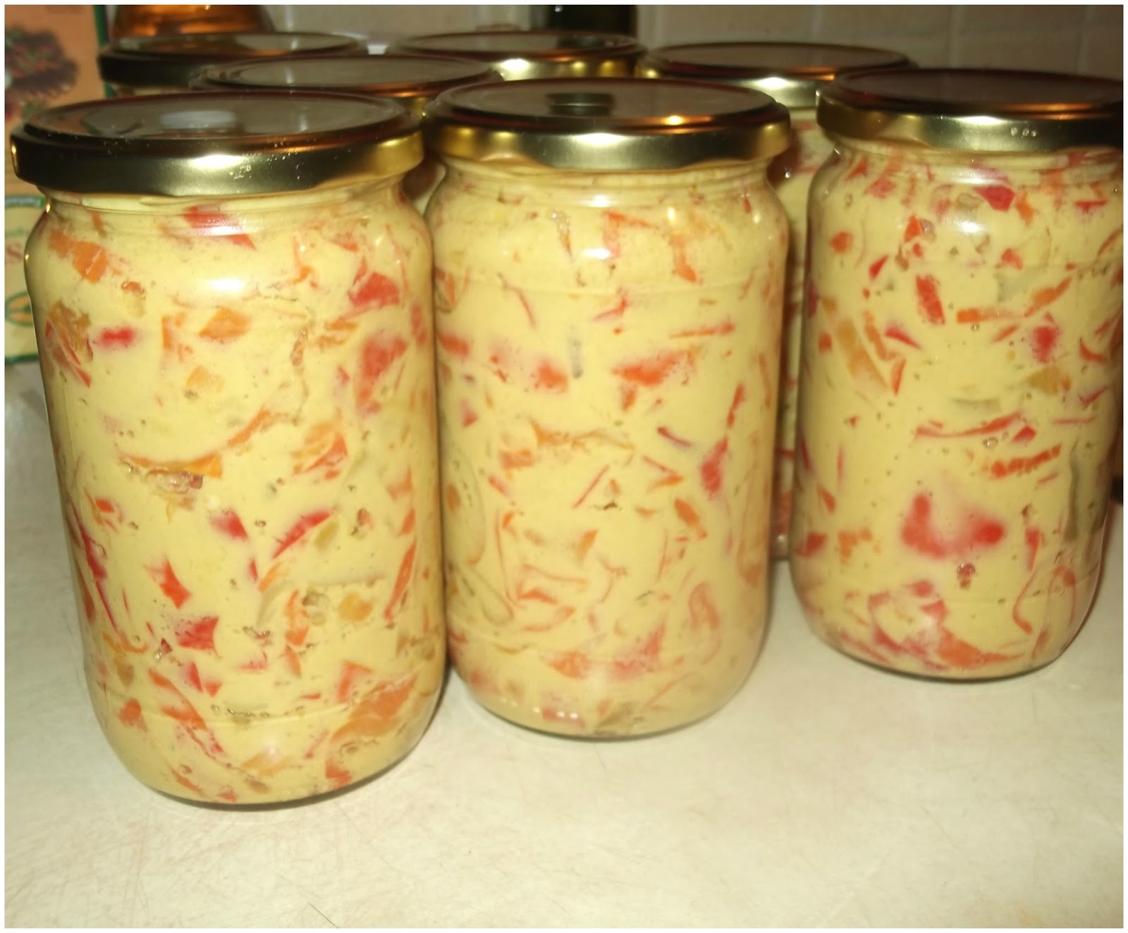 Sneško domaćica PAPRIKA U SENFU SECKANA