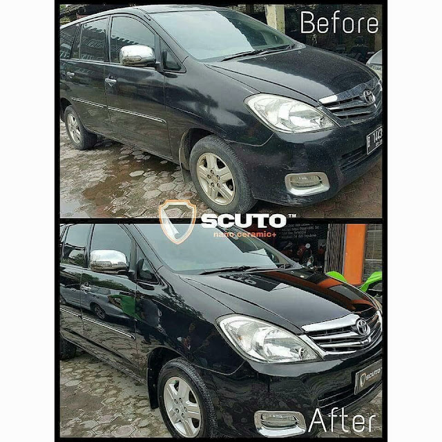 Laminating Mobil dengan Nano Ceramic Coating