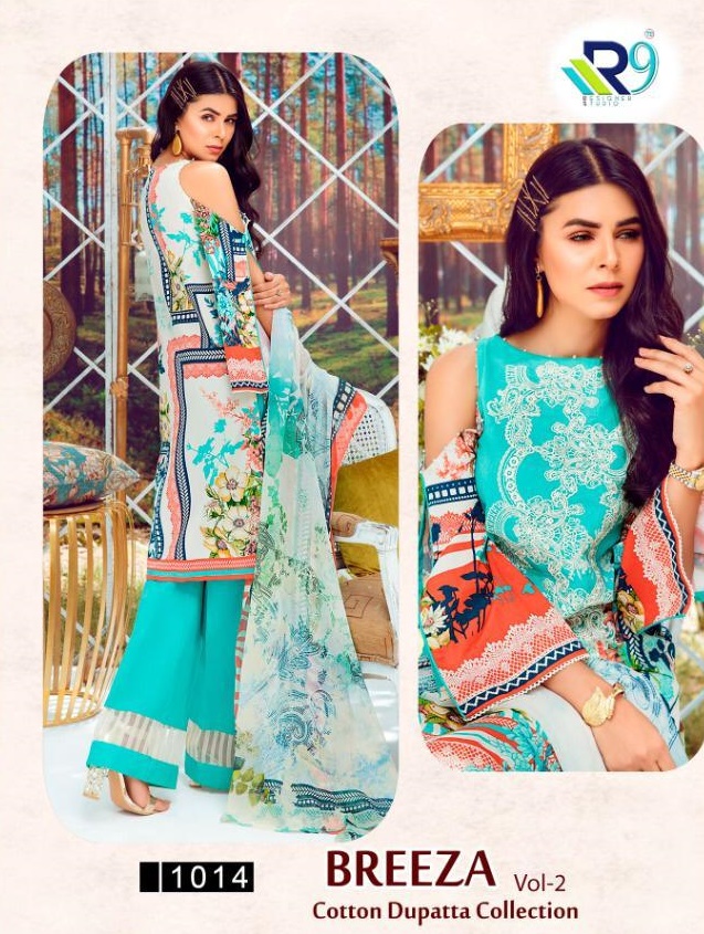 R9 Designer Breeza Vol 2  Pakistani Suits Wholesale