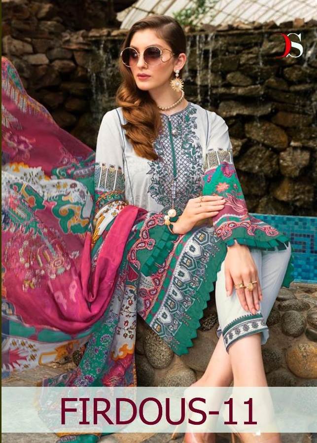 Deepsy Firdous 11 Pakistani Suits catalog