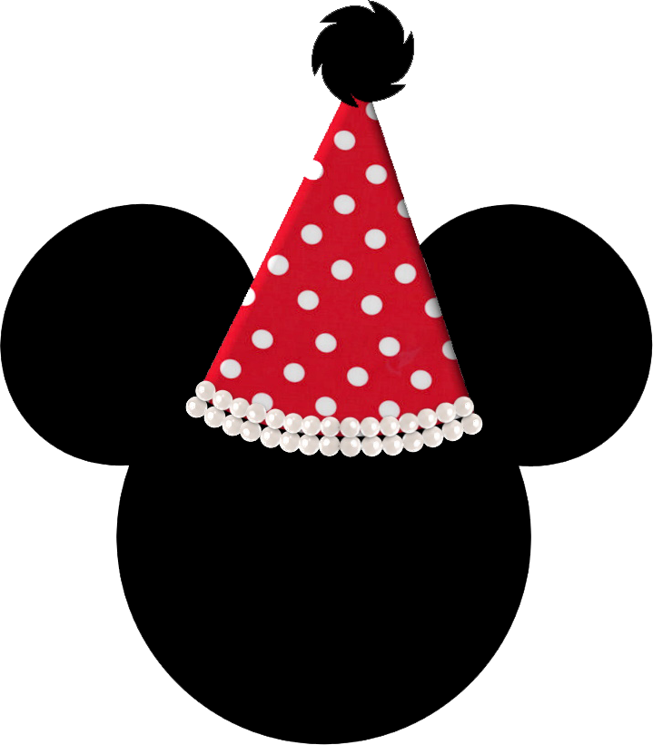 Cabeças de Mickey e Minnie (PNG) - Amanhã é outro dia