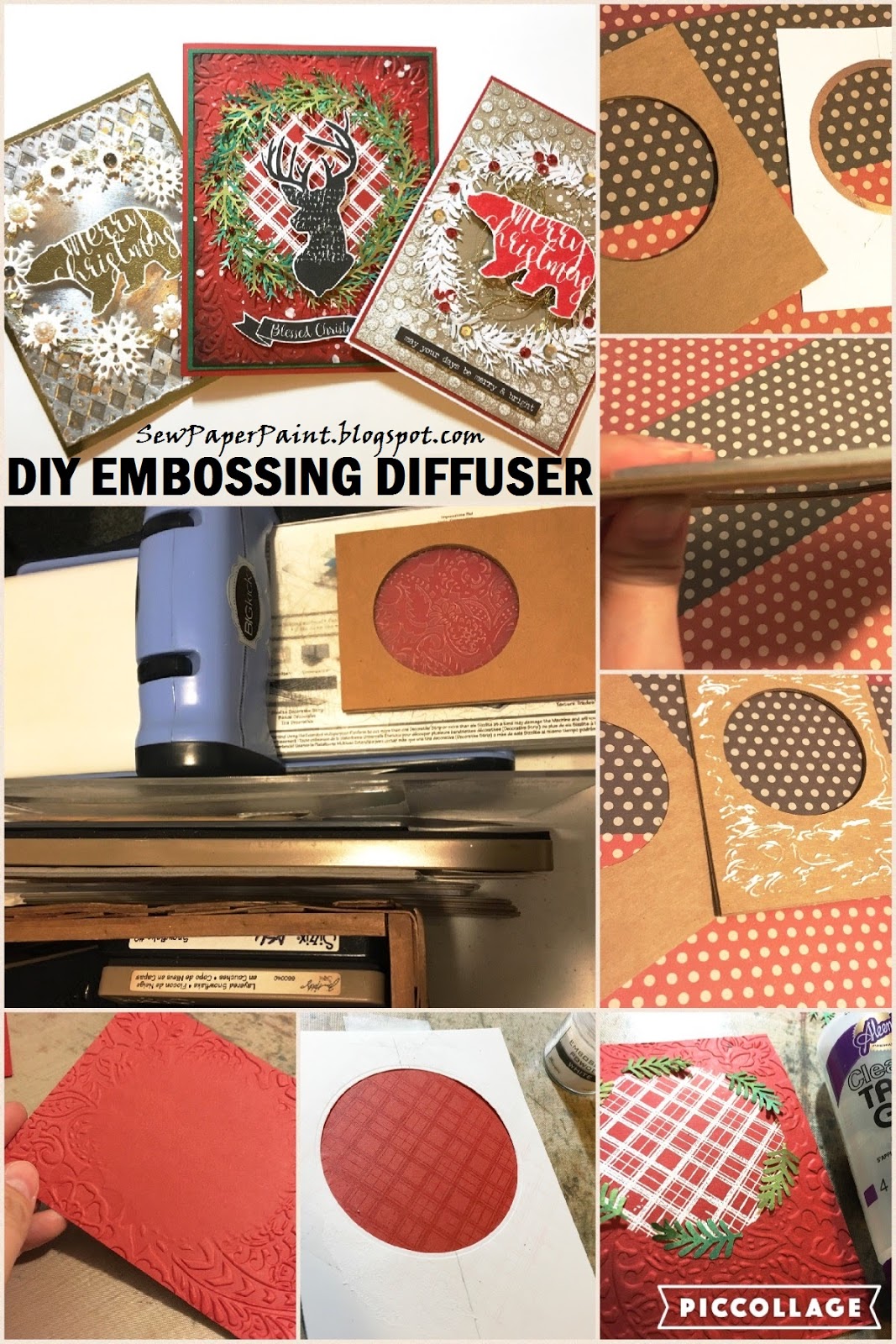 SewPaperPaint DIY Embossing Diffuser