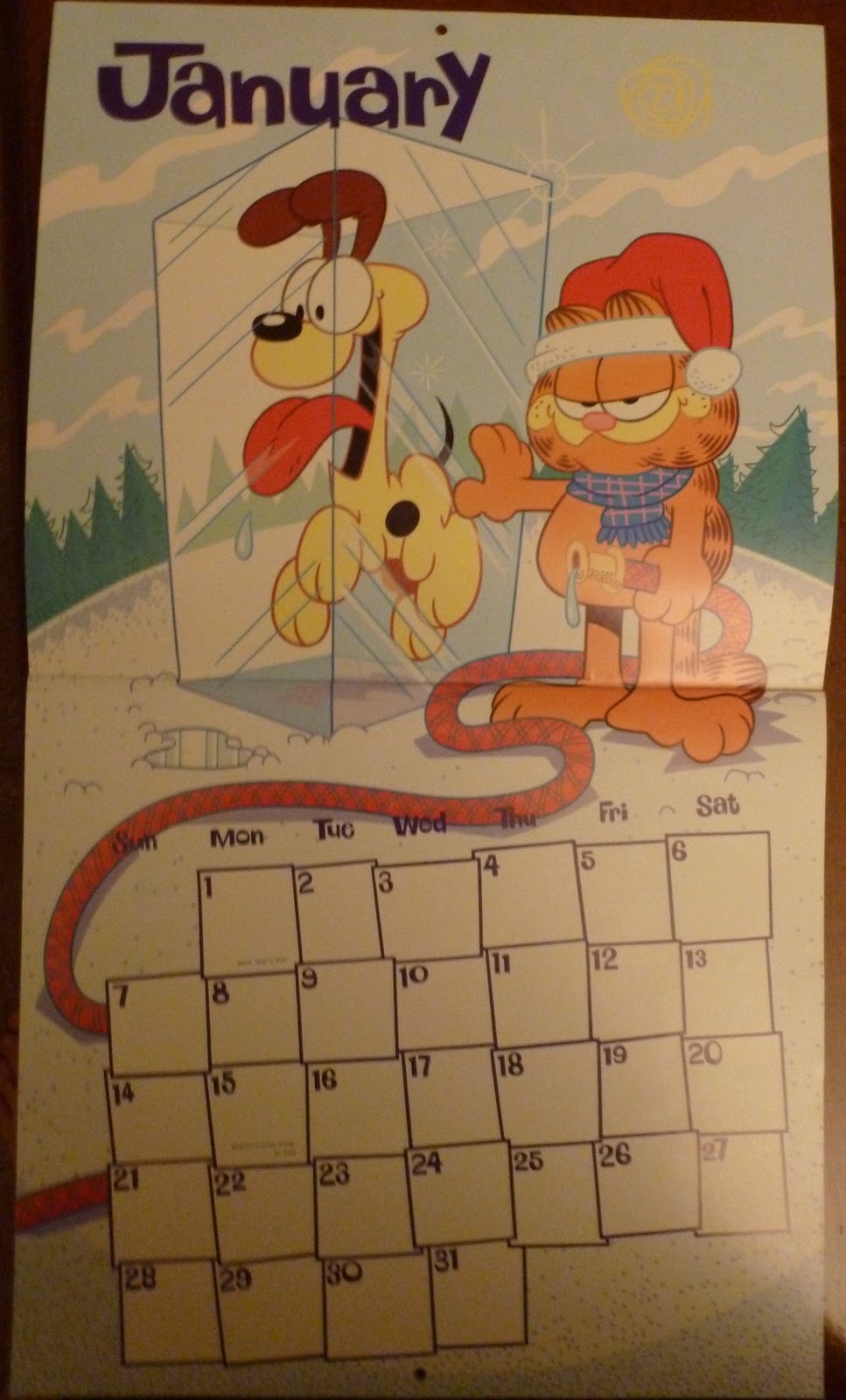 Sunday Comics Debt: A New Year of Old Garfields