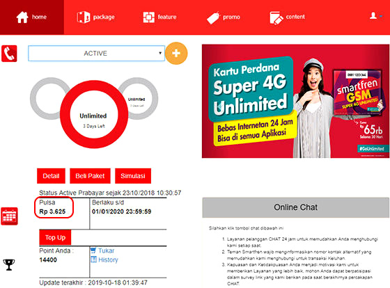 Cara Cek Pulsa Smartfren Lengkap, Mudah dan Cepat - Paket ...