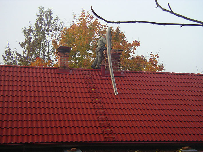 STRICK 17: Dach, Schornstein und Kamin