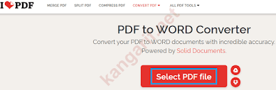 klik select pdf file