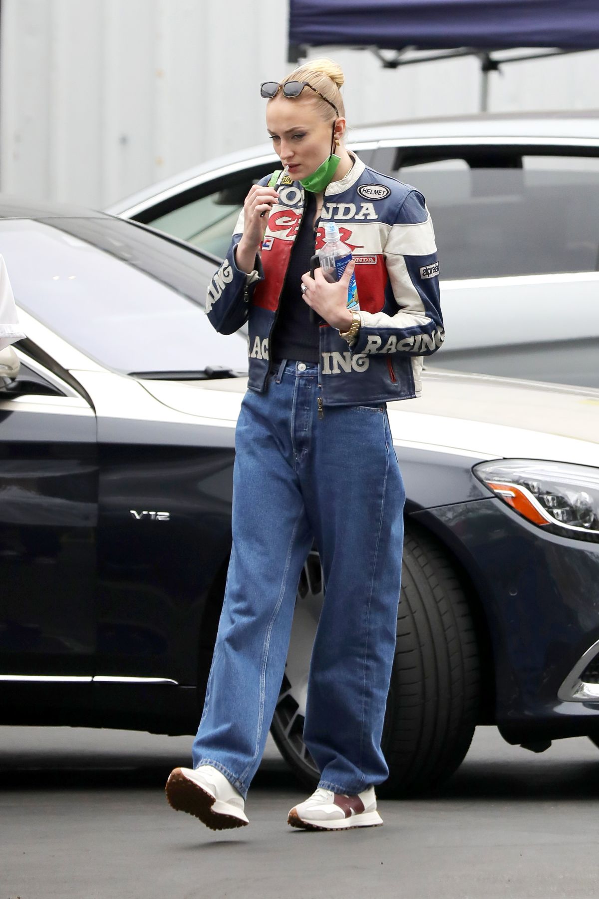 Sophie Turner Arrives at Milk Studios in Los Angeles