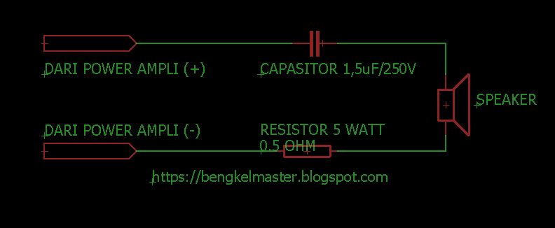 Cara memasang tweeter speaker