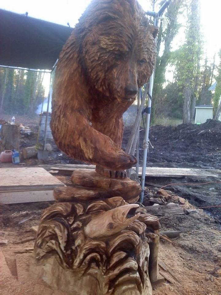 Creative Wood Carving Collections from Carver Jeff Samudosky Spicytec