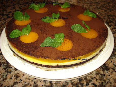 كيك بارد و منعش